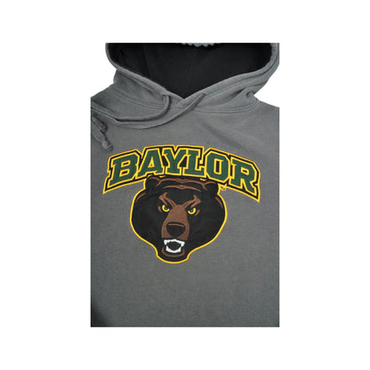 Vintage NFL Baylor Bears Sweatshirt Hoodie Grey Small