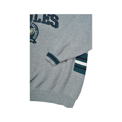 Vintage NFL Philadelphia Eagles Sweater Grey Large