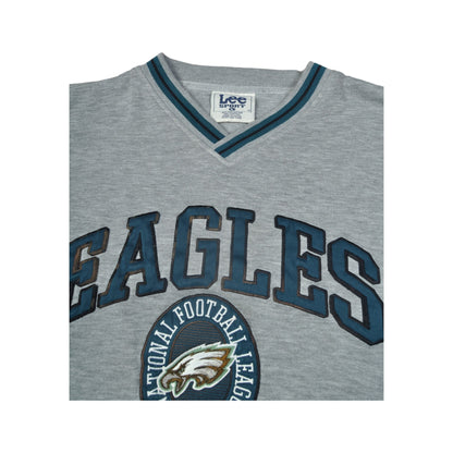 Vintage NFL Philadelphia Eagles Sweater Grey Large