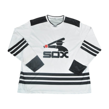 Vintage 90's Chicago White Sox Baseball Jersey White XL