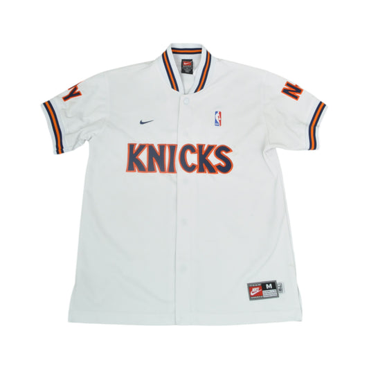 Vintage NBA Nike Team New York Knicks Jersey White Small