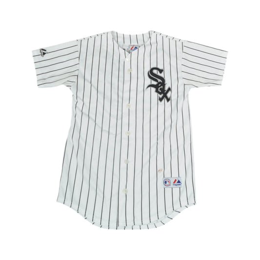 Vintage Majestic Chicago White Sox Jersey White XS