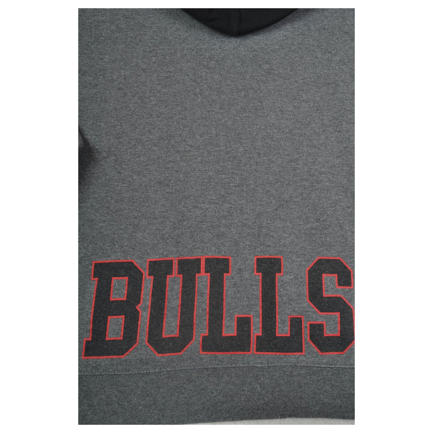 Vintage NBA Chicago Bulls Hoodie Sweatshirt Grey Small