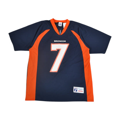 Vintage Denver Broncos Jersey Navy Medium