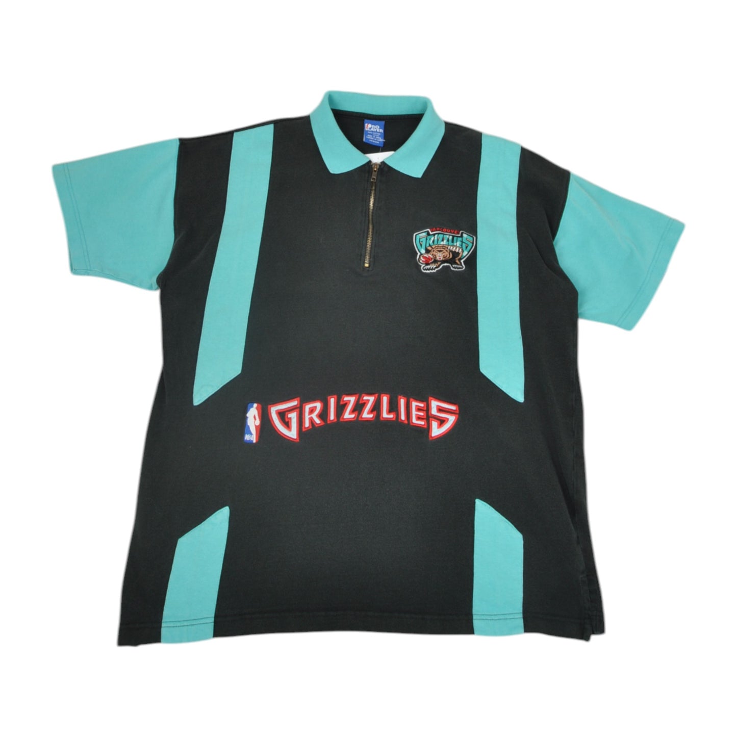 Vintage NBA Vancouver Grizzlies T-Shirt Black Medium