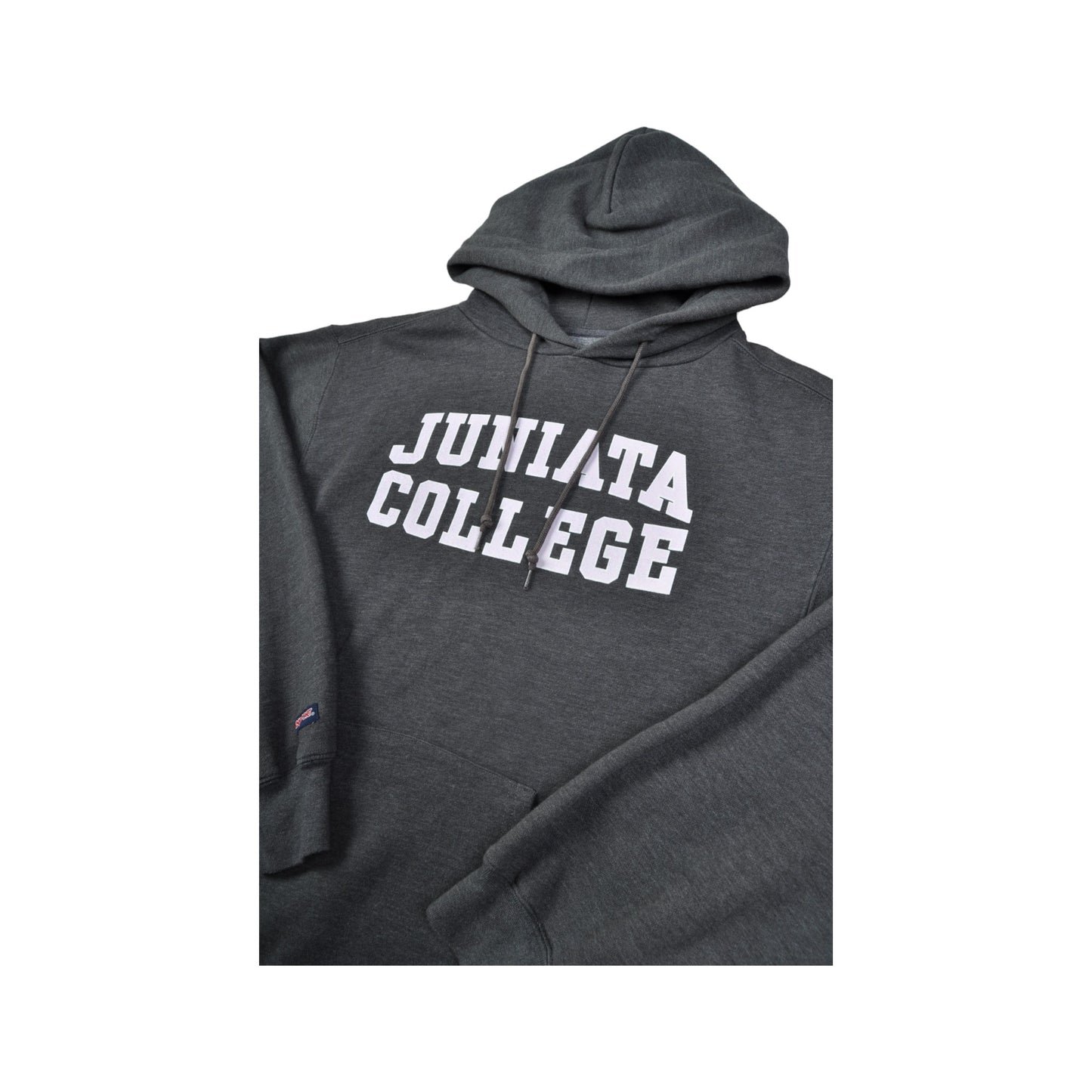 Vintage Jansport Juniata College Hoodie Sweater Grey Medium