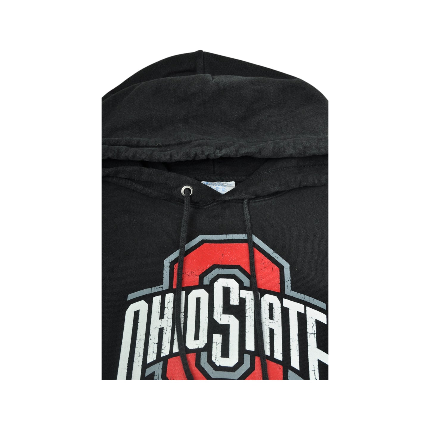 Vintage Ohio State Sweatshirt Hoodie Black XL