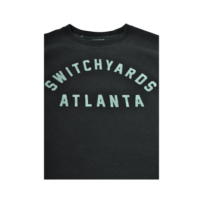 Vintage Champion x Switchyards Atlanta Sweatshirt Black Small