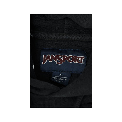 Vintage Jansport Temple University Sweatshirt Hoodie Black XL