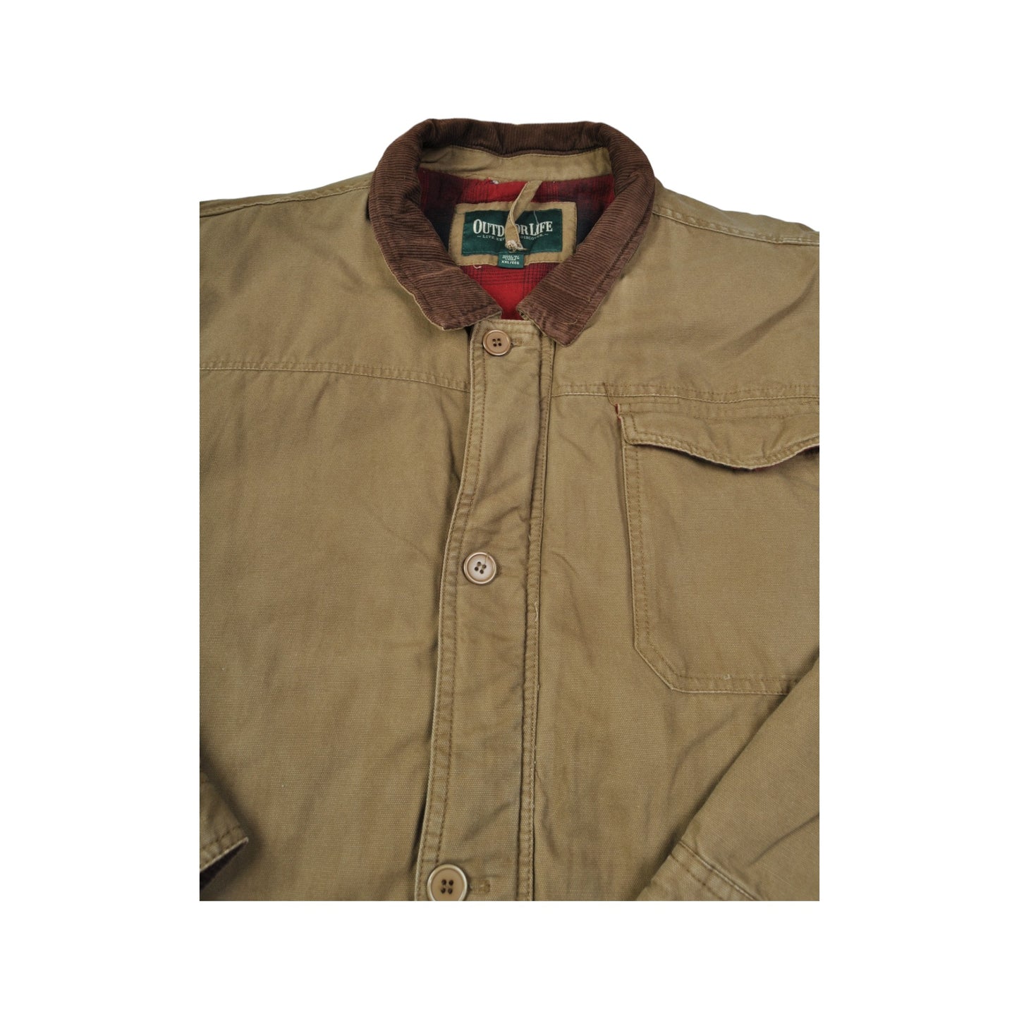 Vintage Workwear Field Jacket Brown XL