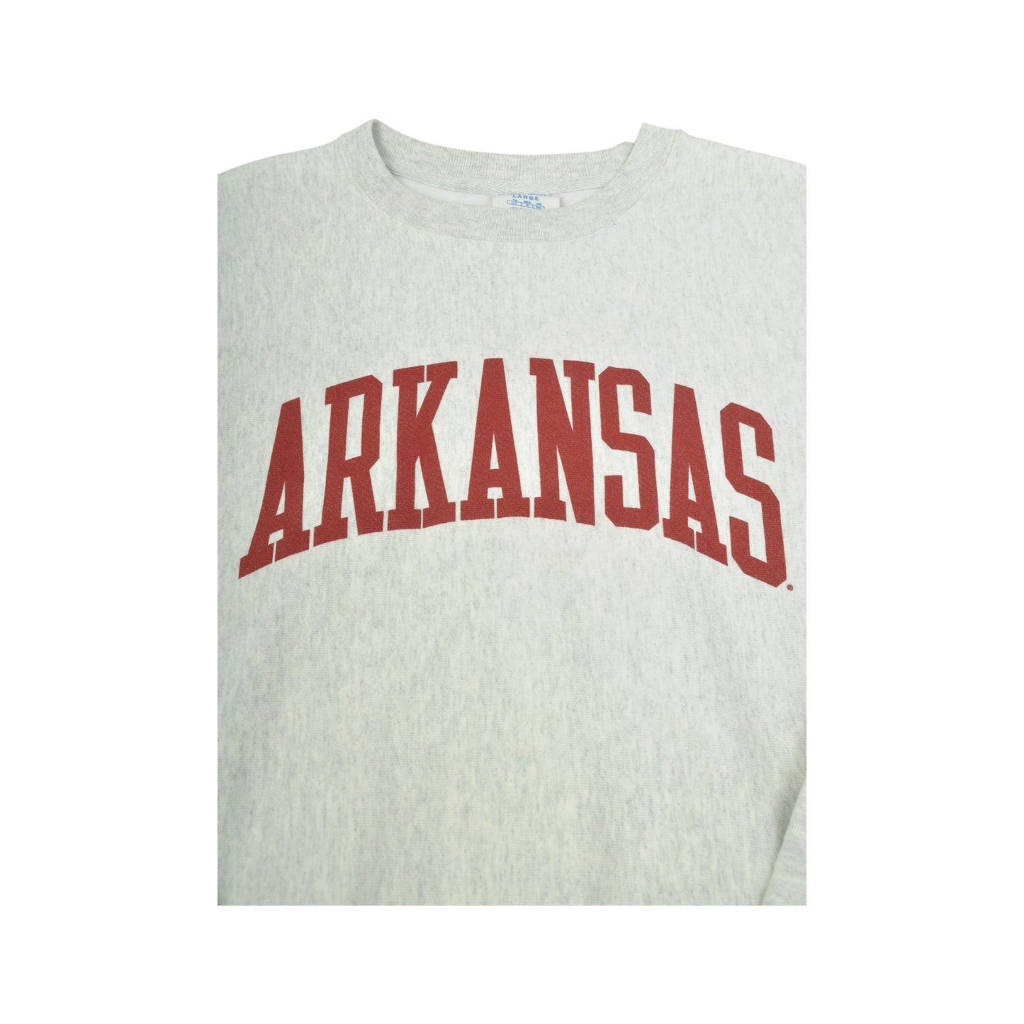 Vintage Champion Arkansas Sweatshirt Grey Large