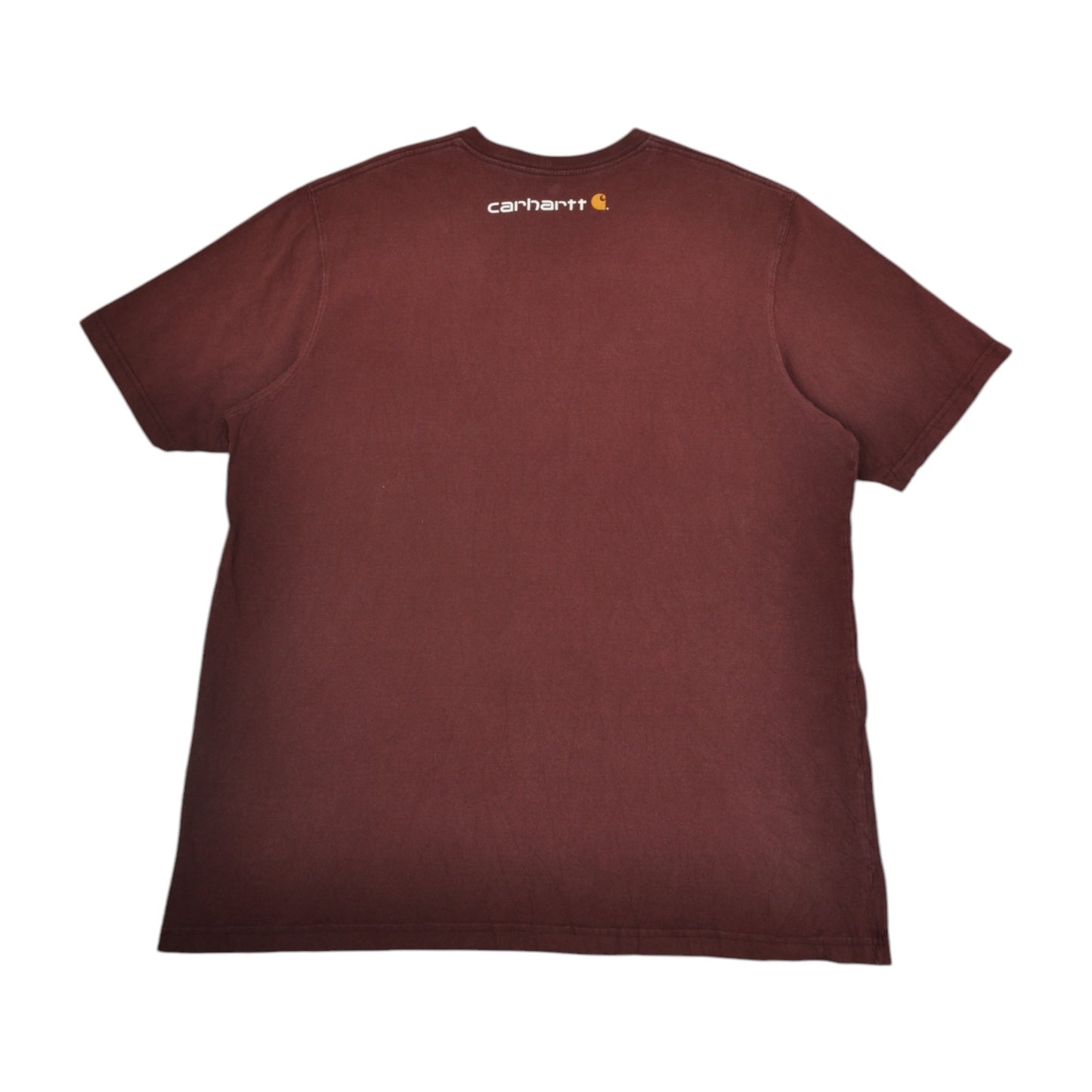 Vintage Carhartt T-Shirt Burgundy XL