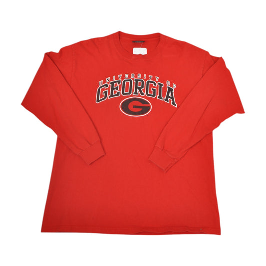 Vintage University of Georgia T-Shirt Long Sleeve Large