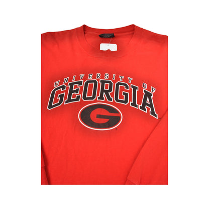 Vintage University of Georgia T-Shirt Long Sleeve Large