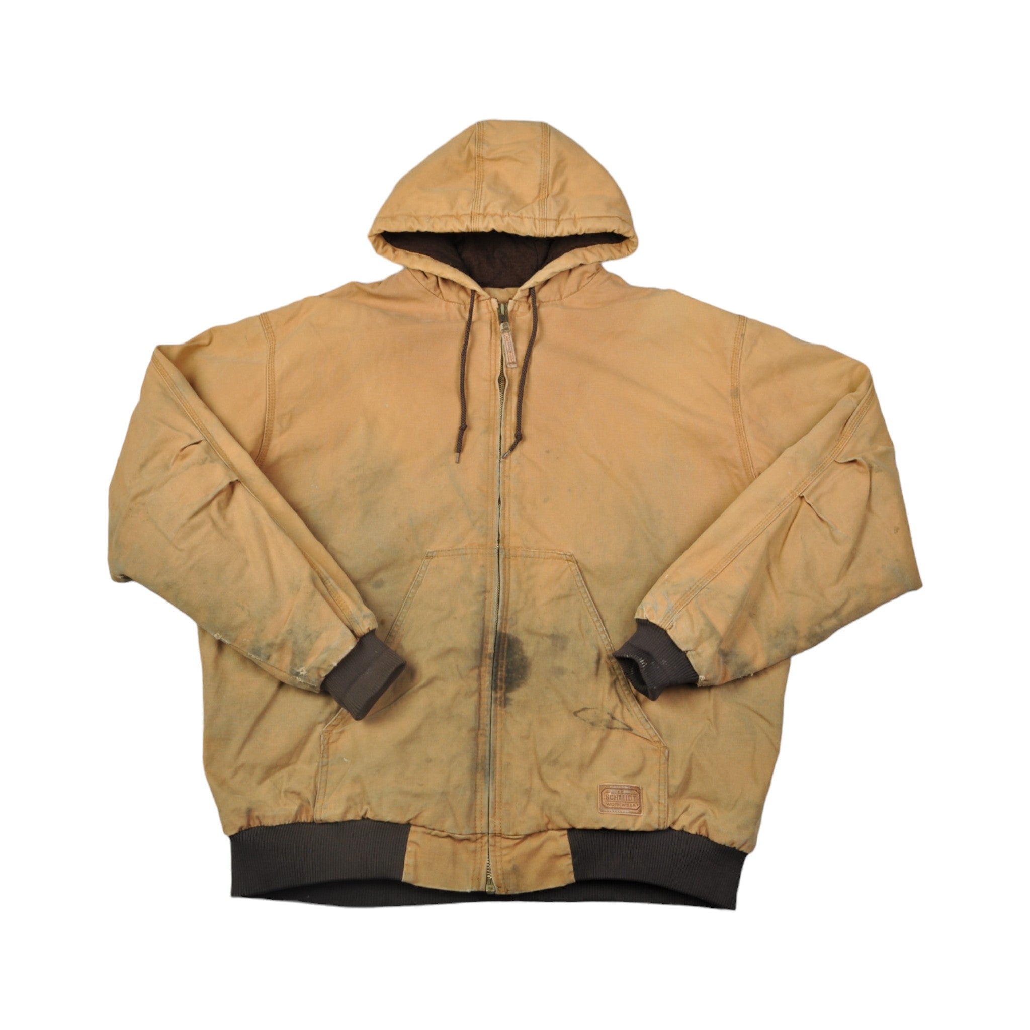 Vintage Schmidt Workwear Active Jacket Tan XXL Cloak Vintage