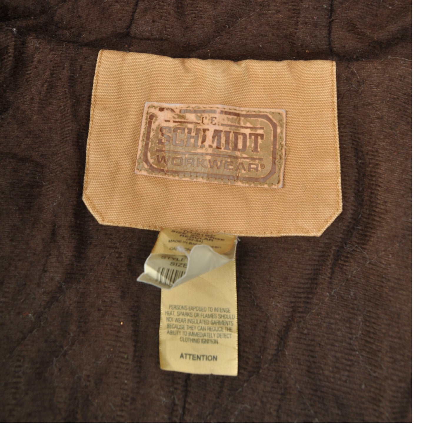 Vintage Schmidt Workwear Active Jacket Tan XXL