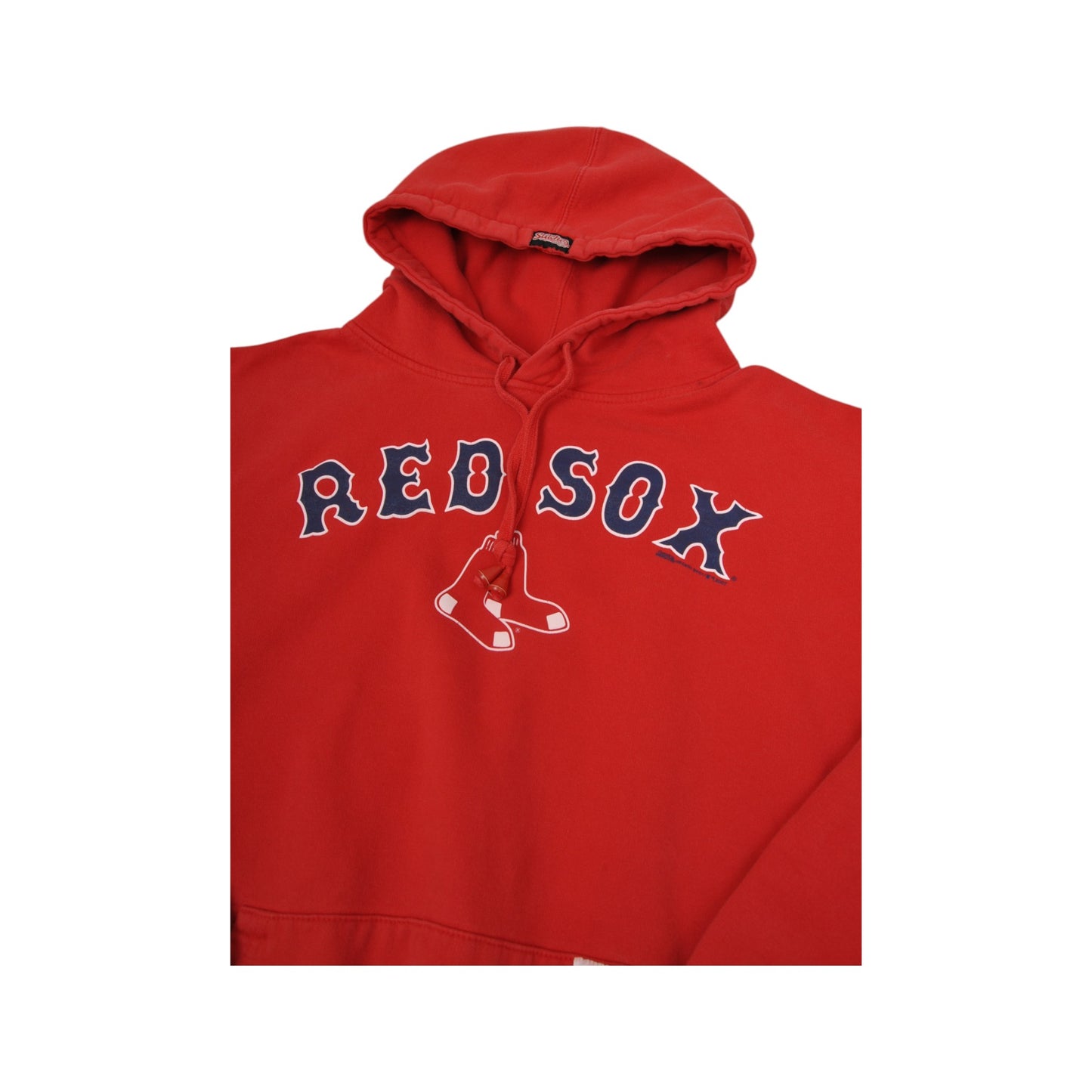 Vintage MLB Stitches Red Sox Sweatshirt Hoodie Red XXL