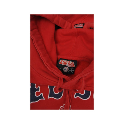 Vintage MLB Stitches Red Sox Sweatshirt Hoodie Red XXL