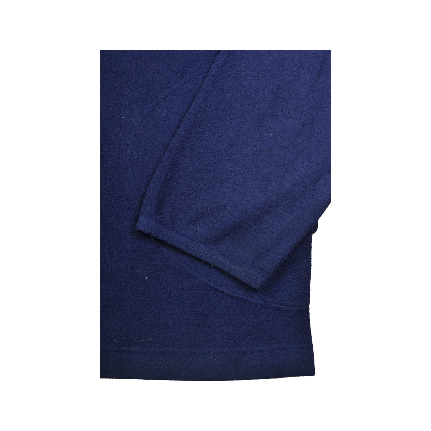 Vintage Fleece 1/4 Zip  Pattern Blue XL