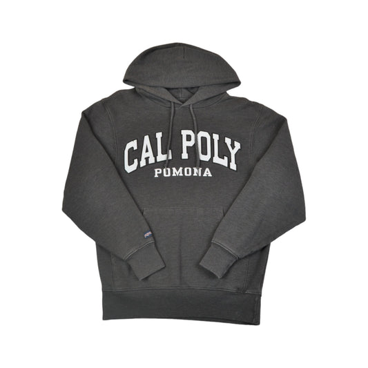 Vintage Cal Poly Pomona Kapuzenpullover Sweatshirt Grau Klein