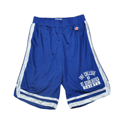 Champion College St. Scholastica Saints Sport-Shorts, Blau, Größe M