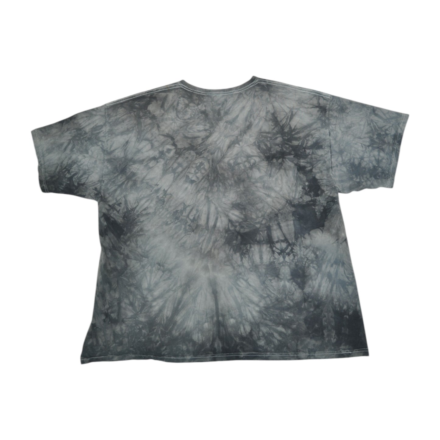 Vintage The Mountain Native American and Horses T-Shirt Tie-Dye Grey XL