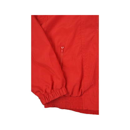 Vintage Wilson Windbreaker Jacket Red Ladies Medium