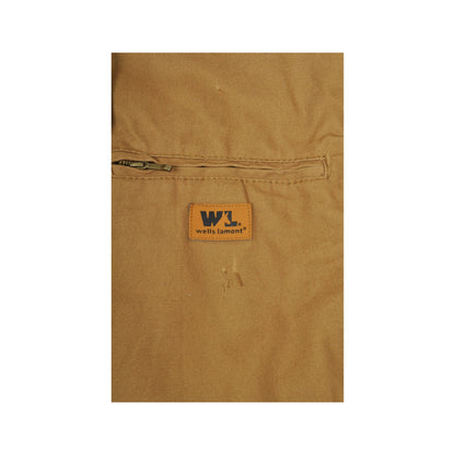 Vintage Wells Lamont Workwear Jacket Tan Large