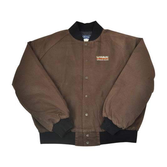 Vintage USA Uhaul Workwear Jacket Brown Large