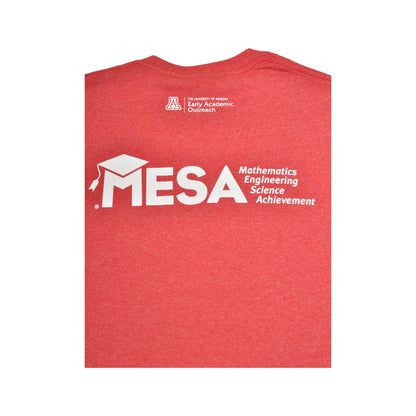 Vintage Mesa College T-Shirt Rot Klein