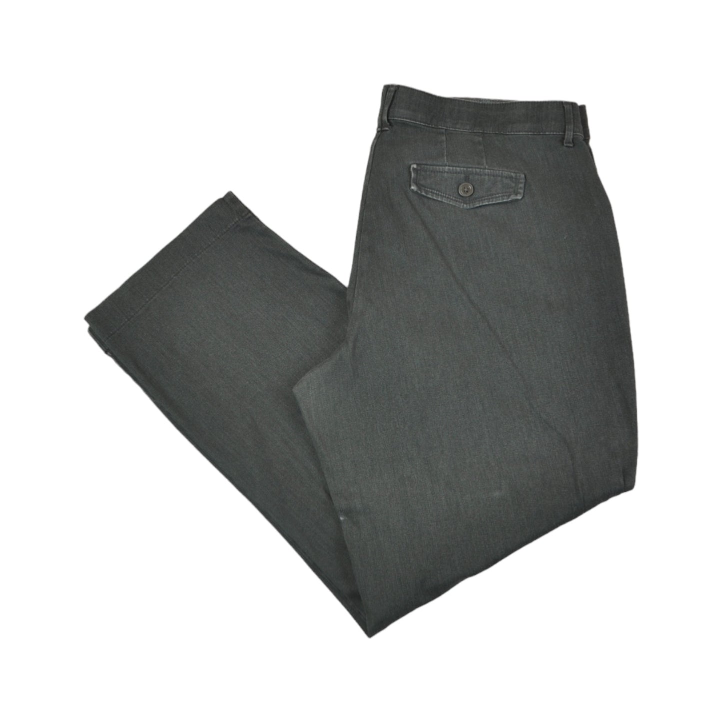 Vintage Lee Y2K Cotton Pants Grey Ladies W42 L30