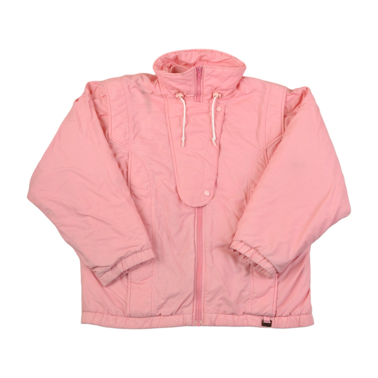 Vintage Ski Jacket 80s Style Pink Ladies Large