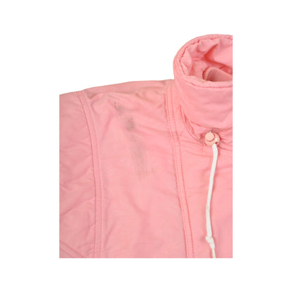 Vintage Ski Jacket 80s Style Pink Ladies Large