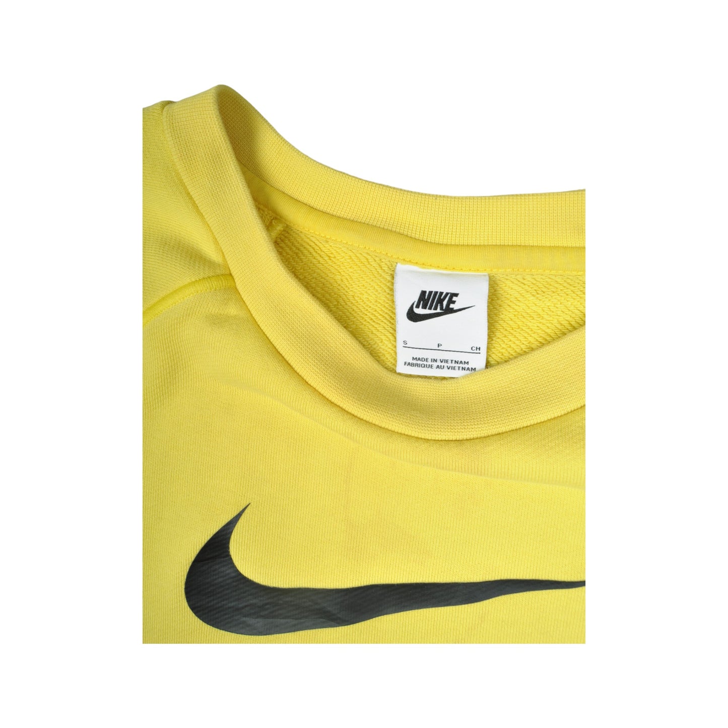 Vintage Nike Pullover gelb klein