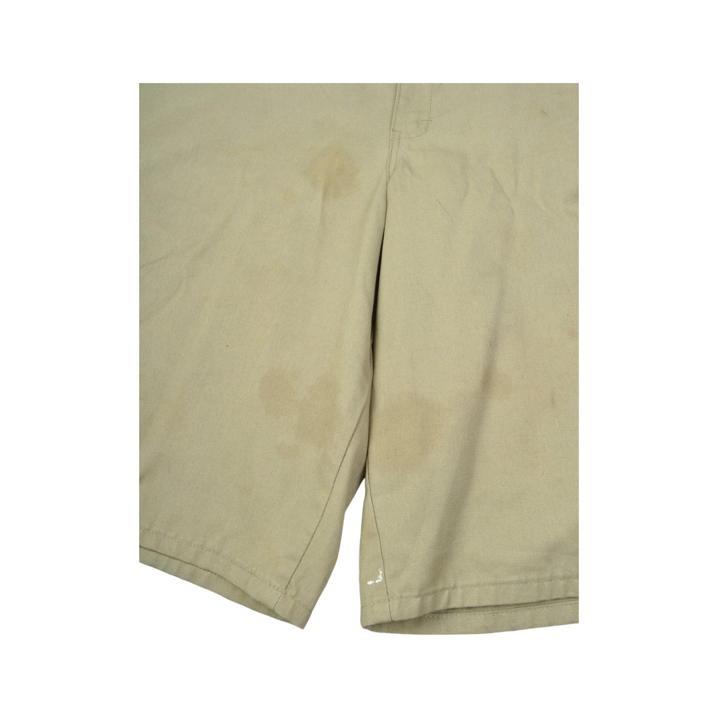 Vintage Dickies Workwear Casual Shorts Beige W38