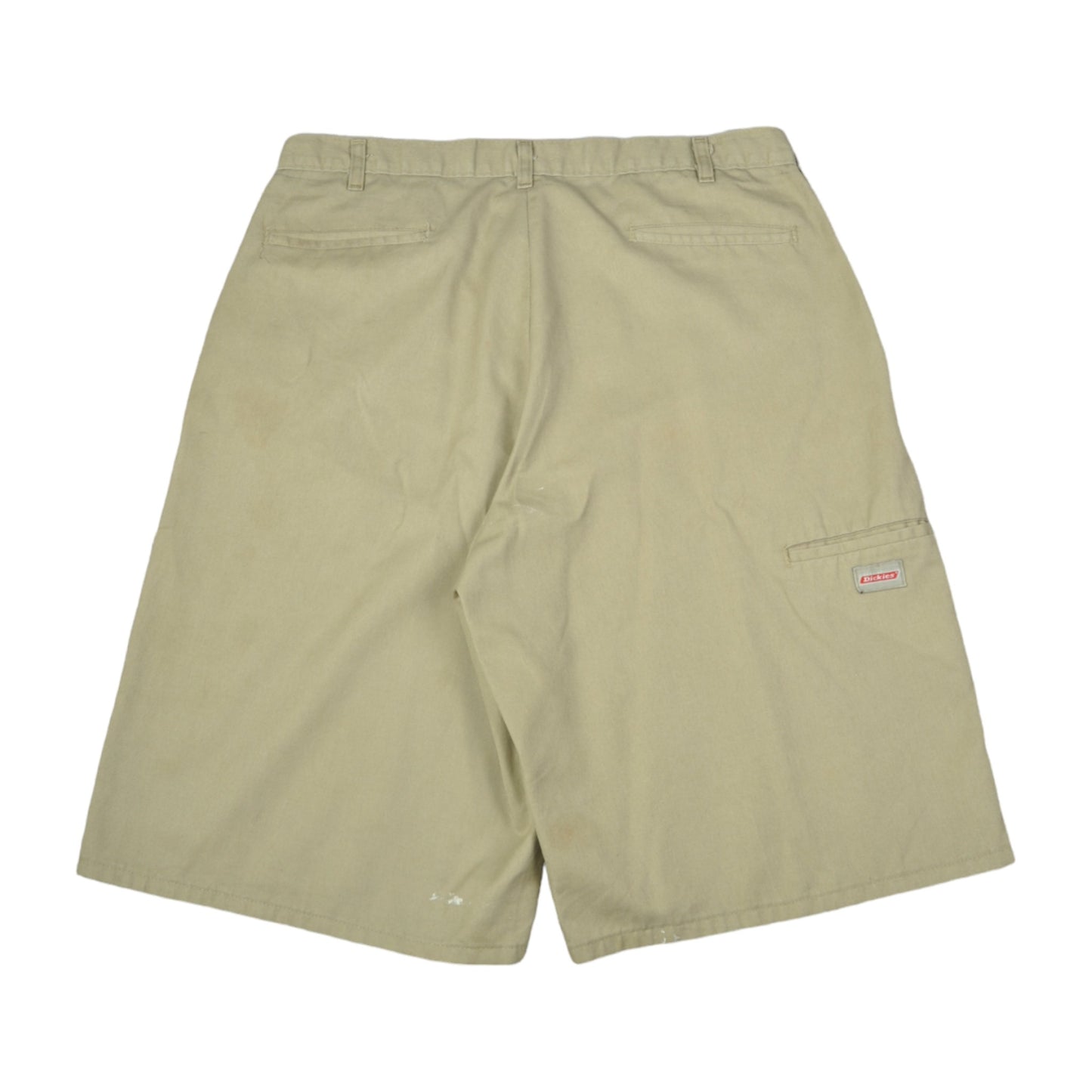 Vintage Dickies Workwear Casual Shorts Beige W38