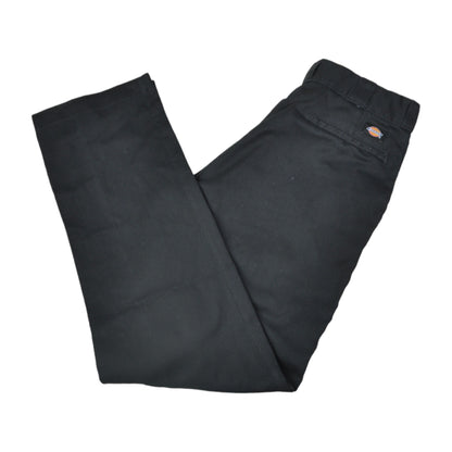 Vintage Dickies 874 Straight Leg Trousers Black W34 L34