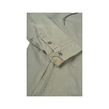 Templeton Hooded Workwear Jacket Beige Large