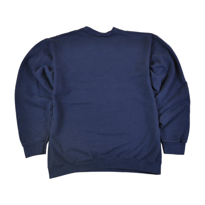 Cloak Vintage Varsity Rework Sweatshirt Navy