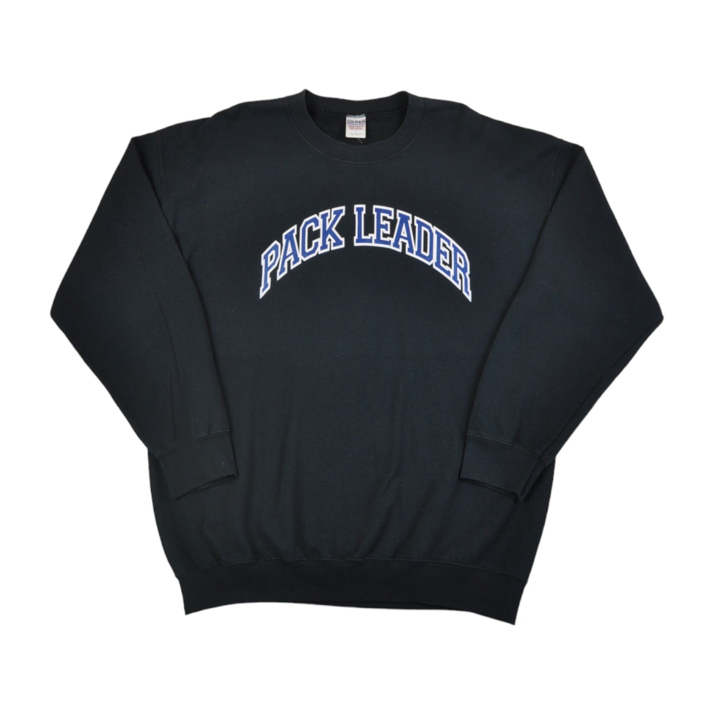 Vintage Pack Leader Varsity Sweatshirt Black XL