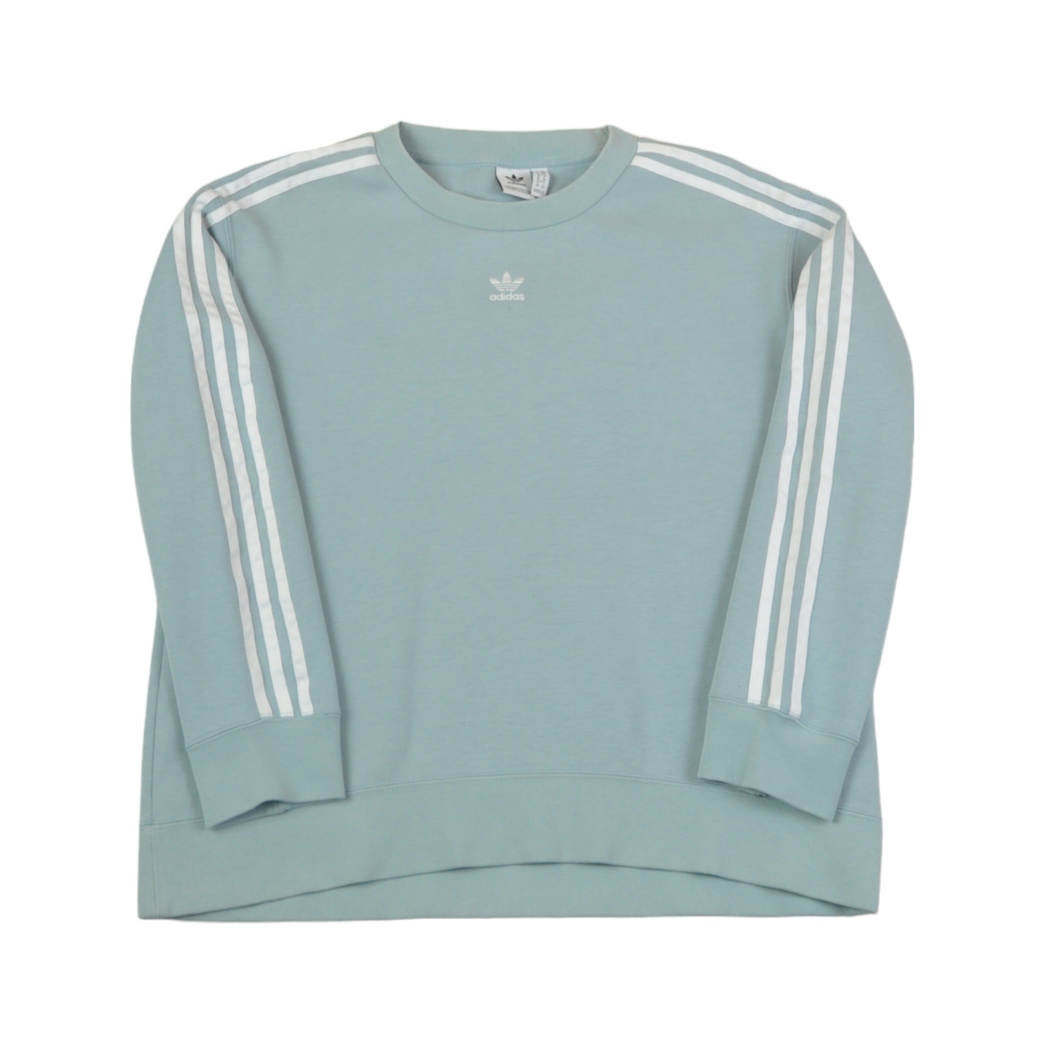 Vintage Adidas Sweater Blue Ladies Medium - Cloak Vintage