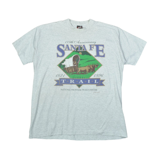 Vintage Sante Fe Trail 1996 Single Stitch T-Shirt Grey XL