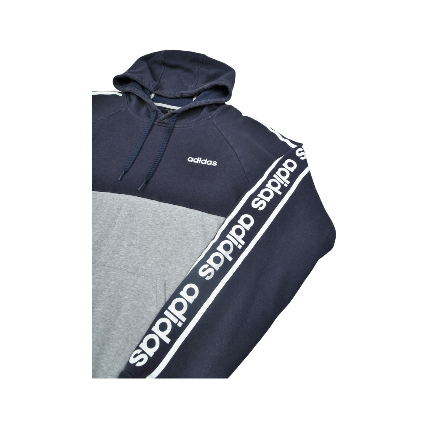 Adidas Hoodie Sweater Grey Small