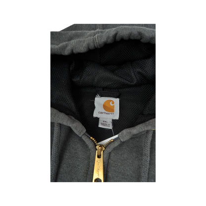 Vintage Carhartt Sweatshirt Rain Defender Hoodie Grey XXL