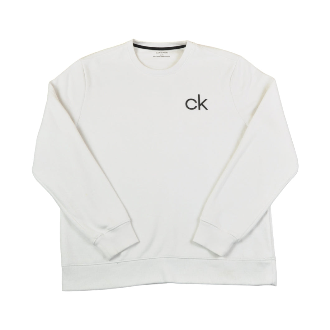 Calvin klein vintage logo sweatshirt sale