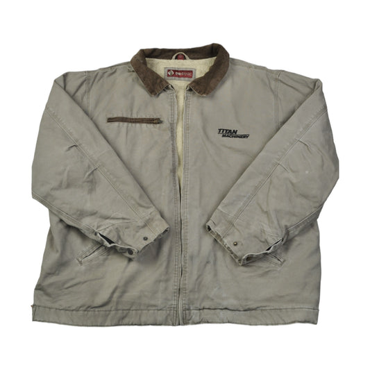 Vintage Workwear Dri-Duck Jacket Grey XXXL