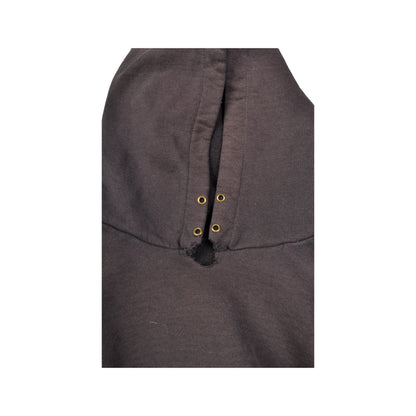 Vintage Carhartt Hoodie Sweatshirt Faded Black XXL