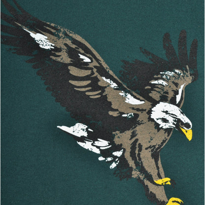 Eagle Printed Sweatshirt Green