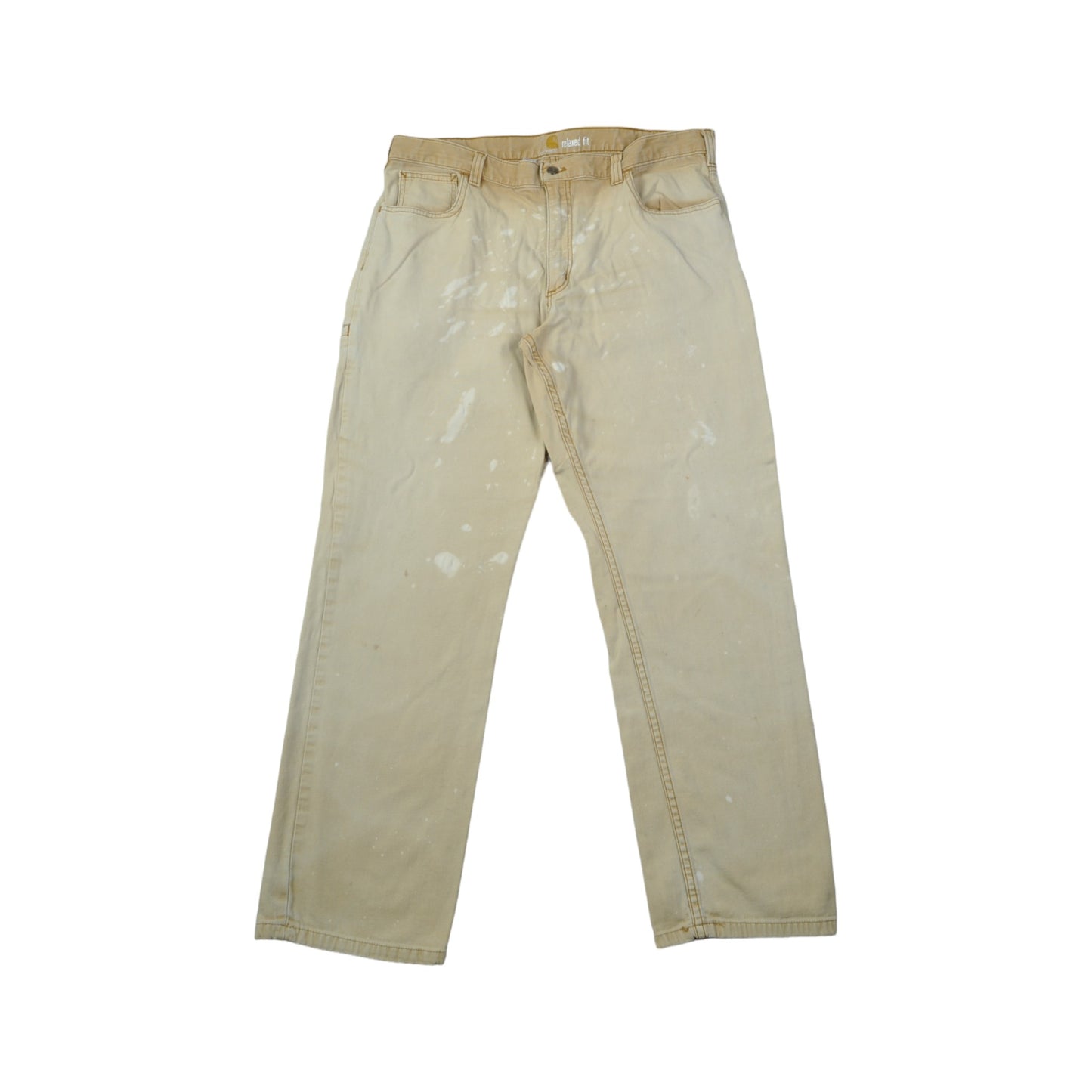 Carhartt WIP Carpenter Jeans, Größe W38 L30, Beige