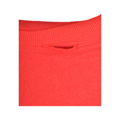 Vintage 80s Sweatshirt Red Large